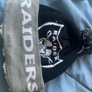 Raiders beanie